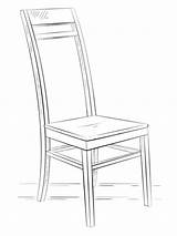 Chair coloring Pages sketch template