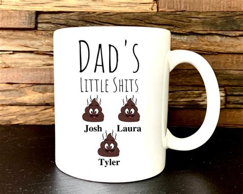 Funny Father's Day Mug Personalized Fathers Day Gift | Etsy
