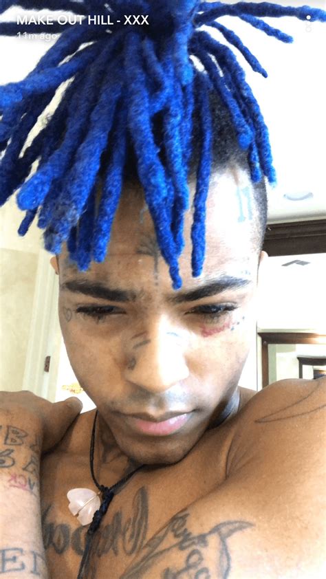 XXXTENTACION Blue Hair Wallpapers - Wallpaper Cave