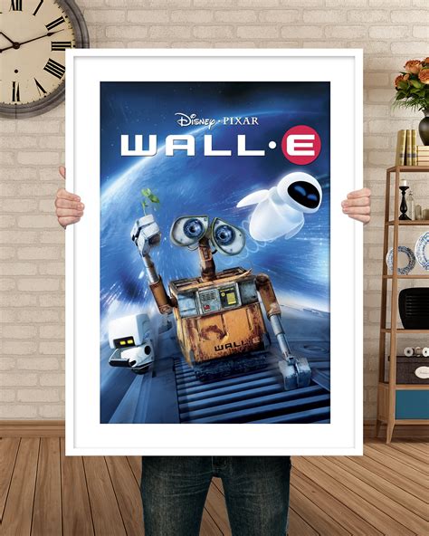 Wall-E Movie Poster 2008 Movie Art Print 24x36 inches | Etsy