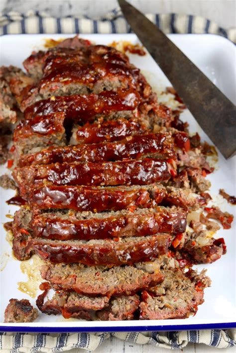 BBQ Meatloaf (Grilled or Baked) - Miss in the Kitchen