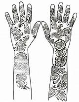 Mehndi Coloring Pages  Home sketch template
