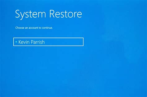 Restore Point Windows 10