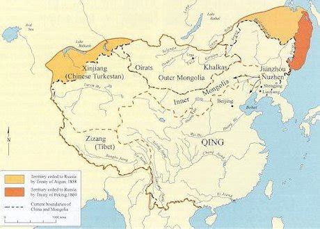 Qing Dynasty Map