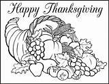 Thanksgiving Coloring Pages sketch template