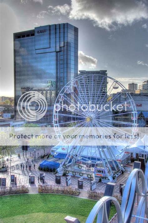 View over Broad Street, Birmingham UK | Photo Maestro