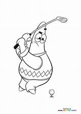 Golf  Coloring Pages For Kids 100% Free Print Or Download sketch template