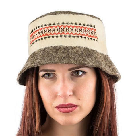Discount Prices, Easy Exchanges Eden Ukraine Wool Sauna Hat Embroidered In Russian the Best Dad ...