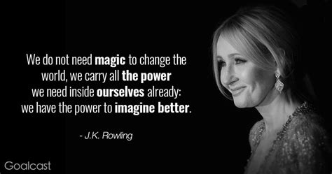 Top 16 J.K. Rowling Quotes to Inspire Strength Through Adversity - Goalcast