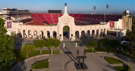 The Los Angeles Coliseum undergoes a monumental renovation