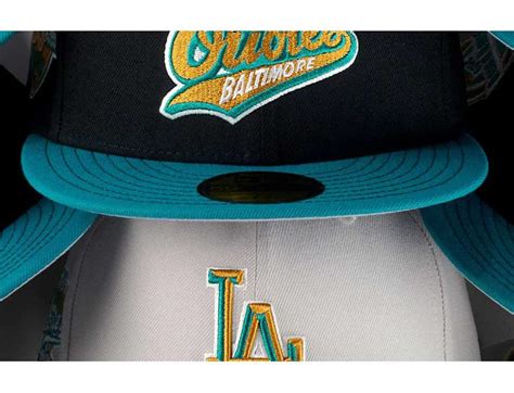 MLB Just Caps Cadet Blue 59Fifty Fitted Hat Collection by MLB x New Era ...