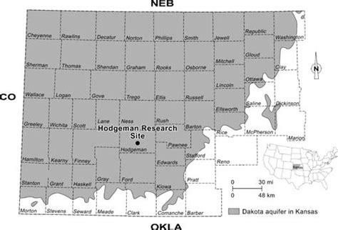 Index map showing the extent of the Dakota Formation (Upper Dakota... | Download Scientific Diagram