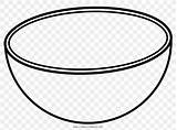 Cereal Bowl Coloring Page Sketch sketch template