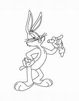 Bugs Bunny Coloring Pages Free Printable PDF sketch template