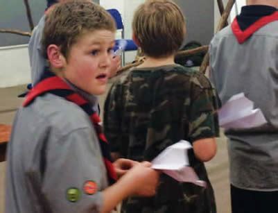 Paper Dart competition - Carterton Scout Group