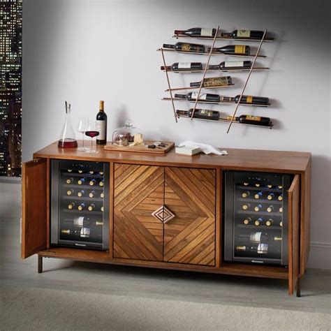 Wine Enthusiast on Instagram: “What’s better than a credenza that can hold one wine cooler? A ...