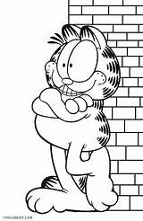 Printable Garfield Coloring Pages To Kids  Cool2bKids sketch template