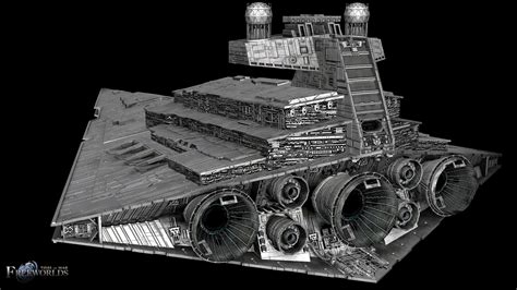 Imperial Star Destroyer Normal Map image - Freeworlds: Tides of War mod for Freelancer - ModDB