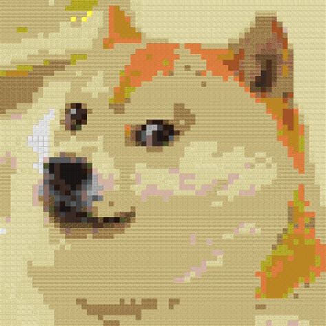 Minecraft - Doge Pixel Art by NolanPlaysGames on DeviantArt