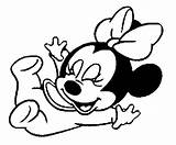Minnie Mouse Coloring Pages  sketch template