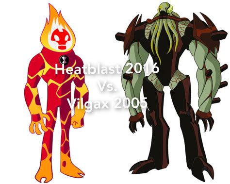 Heatblast vs. Vilgax by inunn0549 on DeviantArt