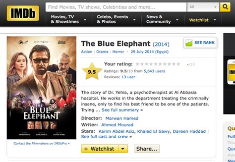 The Blue Elephant Film Poster :: Behance