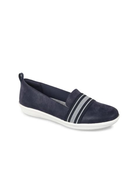 Buy Clarks Women Blue Loafers - Casual Shoes for Women 9492719 | Myntra