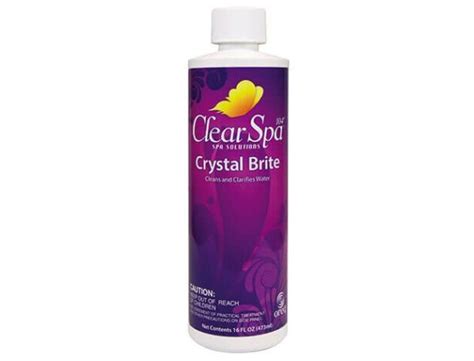 Clear Spa Crystal Brite pint • California Hot Spas