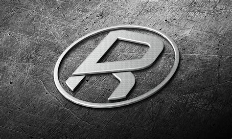 Free 3D Realistic Steel Logo Mark Mockup PSD - Good Mockups