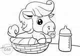 My Little Pony Babies Coloring Pages sketch template