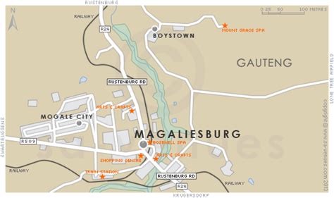 Magaliesburg Map