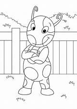 Coloring Pages Backyardigans Kids Printable Colouring Cool2bkids Color  sketch template