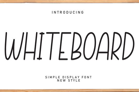 Whiteboard Font Download Free - Black Fonts