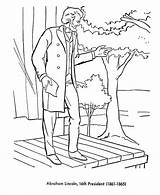 Abraham Lincoln Coloring Pages Printable  Home sketch template