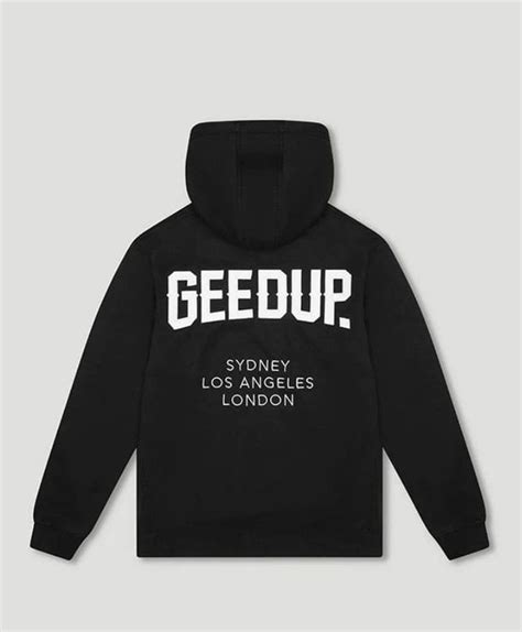 Geedup Cities Hoodie Black-geedup Sweatshirt - Etsy