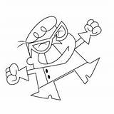 Dexters Laboratory Coloring Pages For Kids Printable Free Download  sketch template