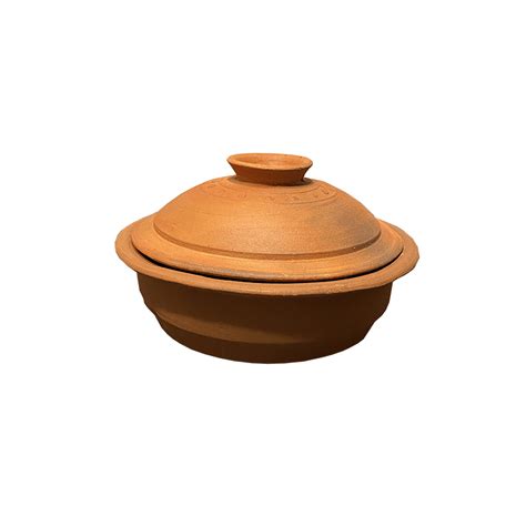Clay Pots With Lid 10” – Sri Lankan Roots