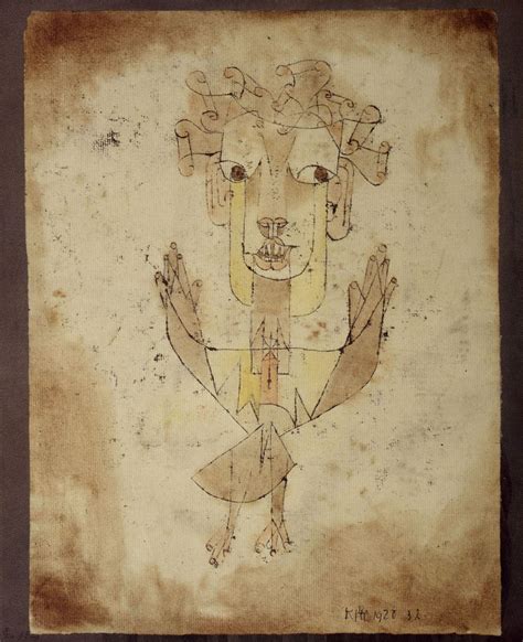 New angel (Angelus Novus), 1920 by Paul Klee: History, Analysis & Facts ...