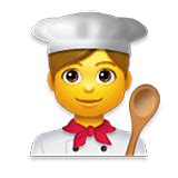 👨‍🍳 Emoji Cocinero en LG Velvet