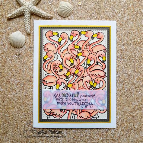 Flamingo Flock - Newton's Nook Designs