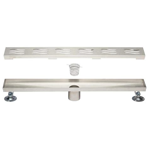 Linear Shower Drains, Trough Shower Drains | Signature Hardware | Signature Hardware