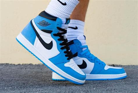 Take Another On-Foot Look at the Air Jordan 1 ‘University Blue ...