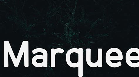 Marquee Font : Download Free for Desktop & Webfont