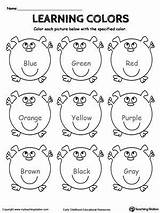 Learning Basic Colors  Coloring Pictures And Brown sketch template