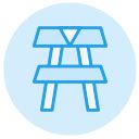 Picnic Table - free icon