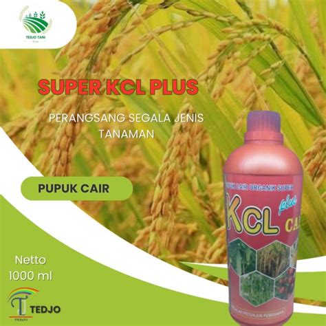 pupuk super kcl 1 liter pupuk Cair Organik Super KCL Plus ± 1 Liter | Lazada Indonesia