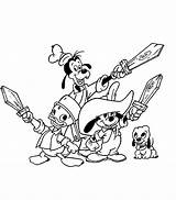 The Three musketeers Coloring Pages sketch template
