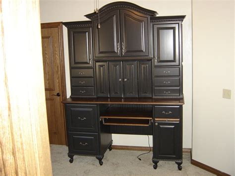 Armoire Computer Desk Cabinet - almoire