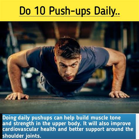 Push-ups benefits | Push ups benefits, Daily workout, Daily pushups