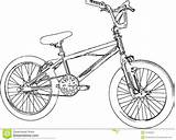 Free Coloring Pages Bike sketch template